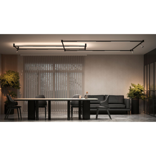 Трековый магнитный светильник Arte Lamp Optima A7476PL-1BK