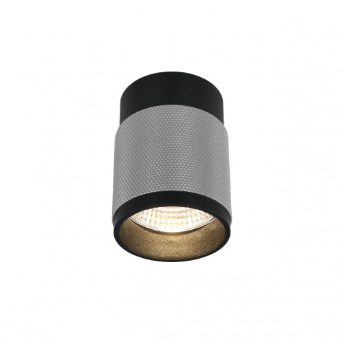 Накладной светильник iLedex Delta 1955-10W-3000K-36 BK+SL