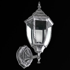 Уличный настенный светильник Reluce 00837-0.2-001SW BKSL