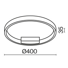 Потолочный светильник Maytoni Rim MOD058CL-L25BSK