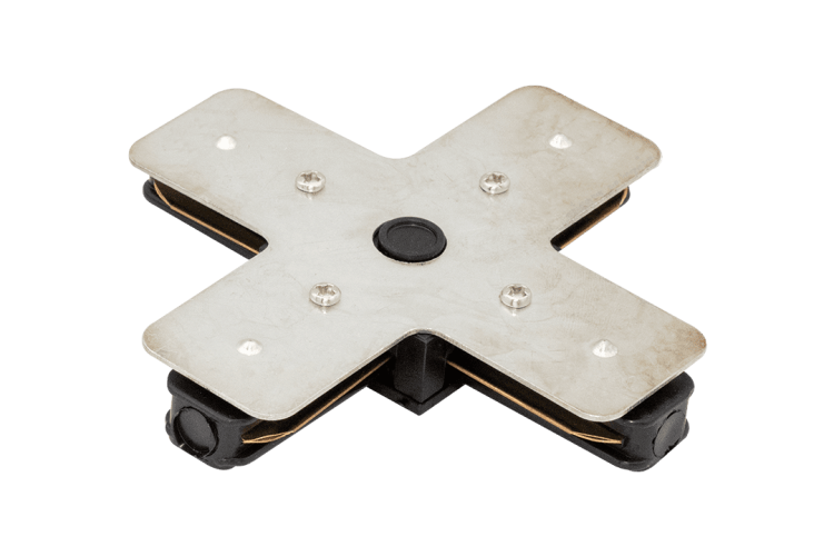 X-коннектор для однофазного трека DesignLed CN2-BL-X 003727