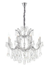 Подвесная люстра iLamp Diamond 6071-8 CR+CL