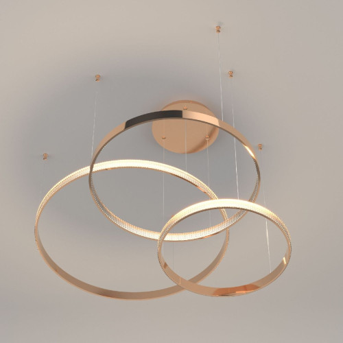 Подвесная люстра Eurosvet Posh 90175/3 медный a045413
