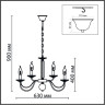 Подвесная люстра Lumion Incanto 8033/10