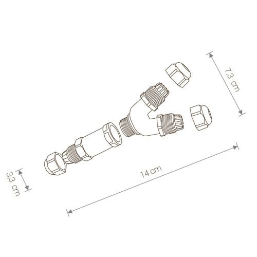 Ландшафтный светильник Mantra Chicago 8846