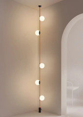 Трековый однофазный светильник Denkirs Belty orb DK5550-BK