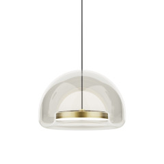 Подвесной светильник MD24030031-1A brass/clear