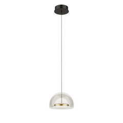 Подвесной светильник MD24030031-1A brass/clear