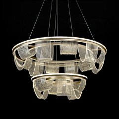 Подвесная люстра LED4U L7706-800-460 GD