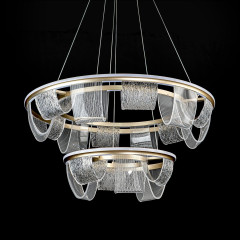 Подвесная люстра LED4U L7706-800-460 GD