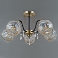 Люстра на штанге Illumico IL0432-5CSQ-29 AB BK