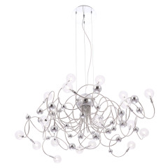 Подвесная люстра Crystal Lux MEDUSA SP20 CHROME