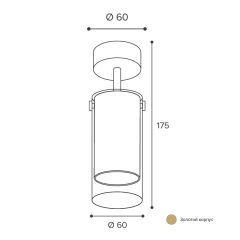 Спот Wolta Oro WSL-GU10/S07G