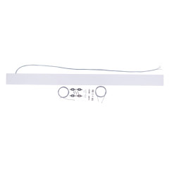 Линейный подвесной светильник Uniel UL-00013495 ULO-K10D 12W/4000K/L50 IP40 WHITE