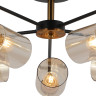 Люстра на штанге Illumico IL8248-5COU-79 BK GD