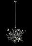 Подвесной светильник Crystal Lux GARDEN SP3 D400 CHROME