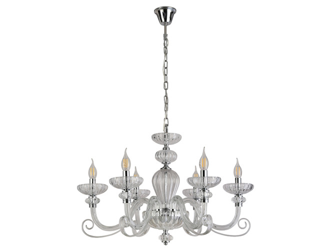 Подвесные люстры Newport 8626/C chrome clear М0071525