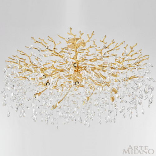 Люстра на штанге Arte Milano Milan 236901/D1000/14/B Gd