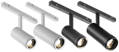 Трековый магнитный светильник iLedex Vision ZOOM 4822-020-D47-10W-10/60DG-3000K-WH