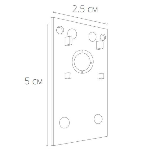 Коннектор-заглушка Arte Lamp Linea-Accessories A482006