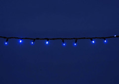 Уличная светодиодная гирлянда (UL-00005262) Uniel 220V синий ULD-S1000-120/DBA Blue IP67