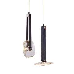 Подвесной светильник OD2553-2 black/clear