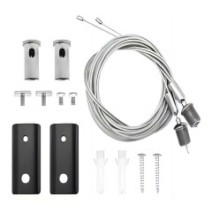 Комплект кронштейнов для подвесного монтажа магнитного шинопровода 2 шт ST Luce STP11.2G