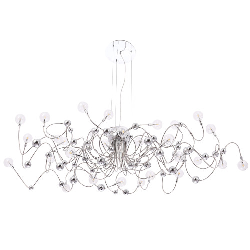 Подвесная люстра Crystal Lux MEDUSA SP30 CHROME