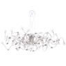 Подвесная люстра Crystal Lux MEDUSA SP30 CHROME