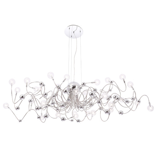 Подвесная люстра Crystal Lux MEDUSA SP30 CHROME