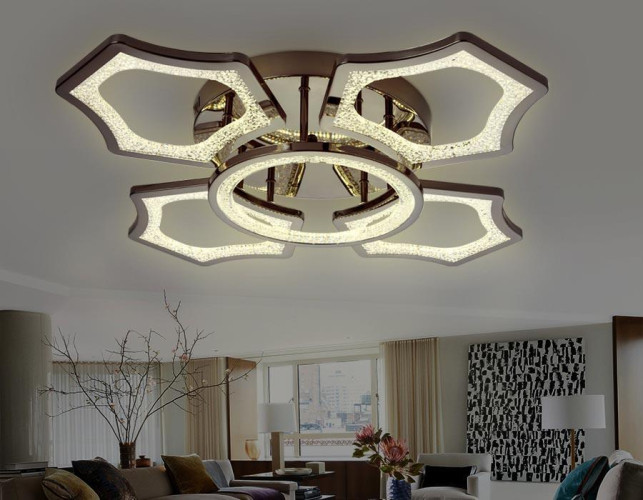 Потолочная светодиодная люстра Ambrella Light Acrylica Original FA576