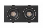 Встраиваемый светильник Denkirs Roto DK2122-BK