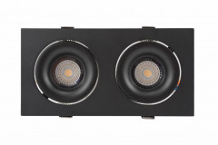 Встраиваемый светильник Denkirs Roto DK2122-BK