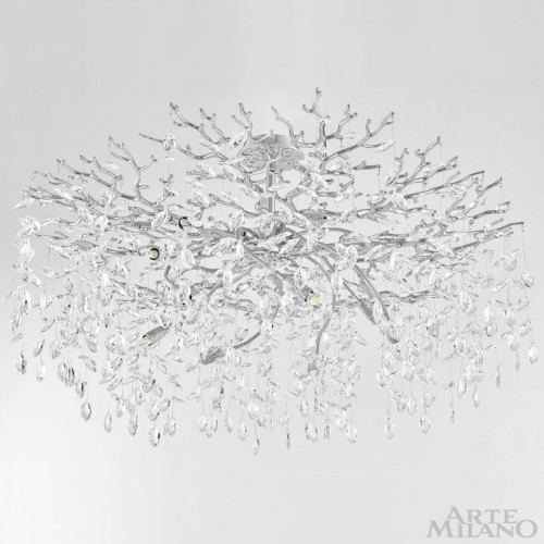 Люстра на штанге Arte Milano Milan 236901/D1000/14/B Cr