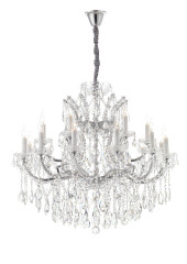 Подвесная люстра iLamp Diamond 6071-18 CR+CL