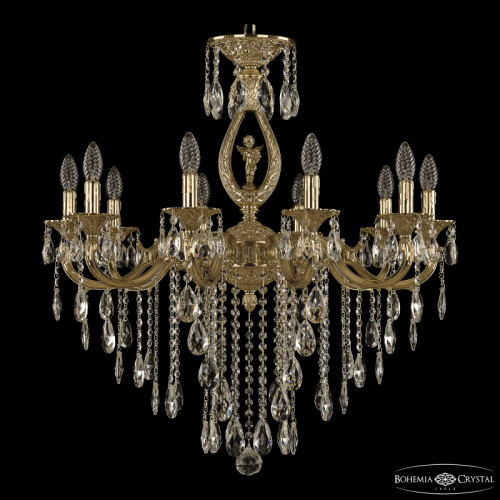 Подвесная люстра Bohemia Ivele Crystal Florence 71401/10/250 B G FA10M