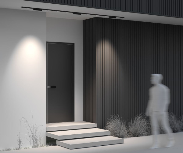 Уличный трековый светильник Maytoni Points O-TR02-2-S-12WB4K