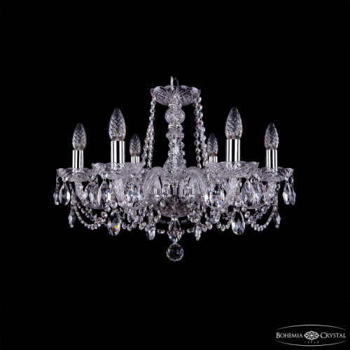 Подвесная люстра Bohemia Ivele Crystal 1402/6/195 Ni
