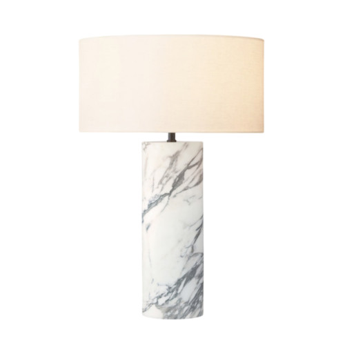 Настольная лампа 5003T white marble