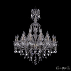 Подвесная люстра Bohemia Ivele Crystal 1415/16+8/300/XL-106 Pa
