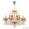 Подвесная люстра Bohemia Ivele Crystal 5402/8+4/195 G Amber/M-1H K721