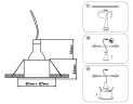 Встраиваемый светильник Ambrella Light Techno Spot Standard Tech TN1190