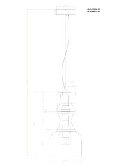 Подвесной светильник Divinare Volturn 1243/17 SP-22