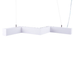 Линейный подвесной светильник Uniel UL-00013518 ULO-K19A 30W/4000K/Z30-120 IP40 WHITE