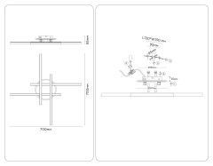 Потолочный светильник Ambrella Light Comfort LineTech FL6282