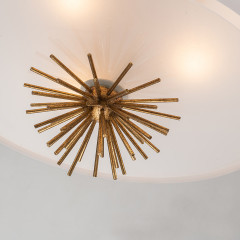 Подвесной светильник Elstead Lighting STARING-3P-DG-OPAL