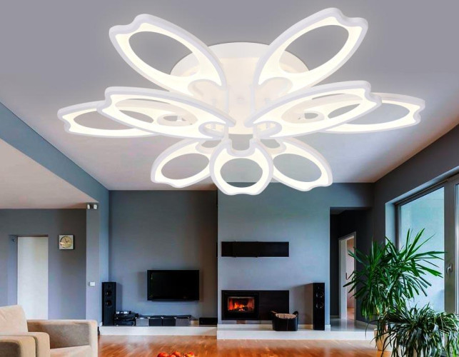 Потолочная светодиодная люстра Ambrella Light Acrylica Original FA579