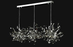 Подвесной светильник Crystal Lux GARDEN SP3х3 L1200 CHROME