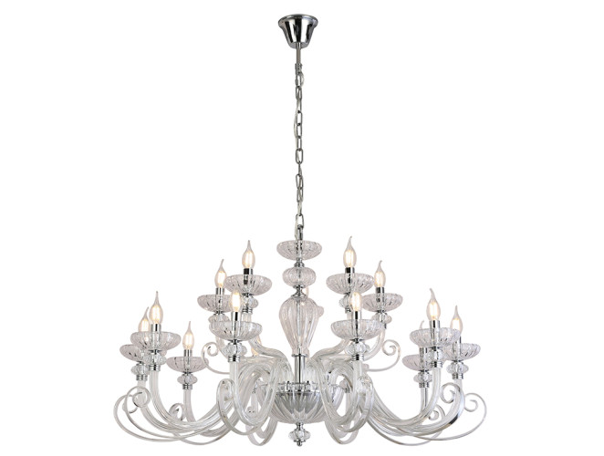 Подвесные люстры Newport 8620+5/C chrome clear М0071527