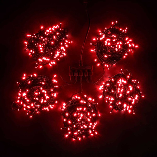 Комплект 5 красных нитей Laitcom (LTC) KDD1000BLW-11-1R